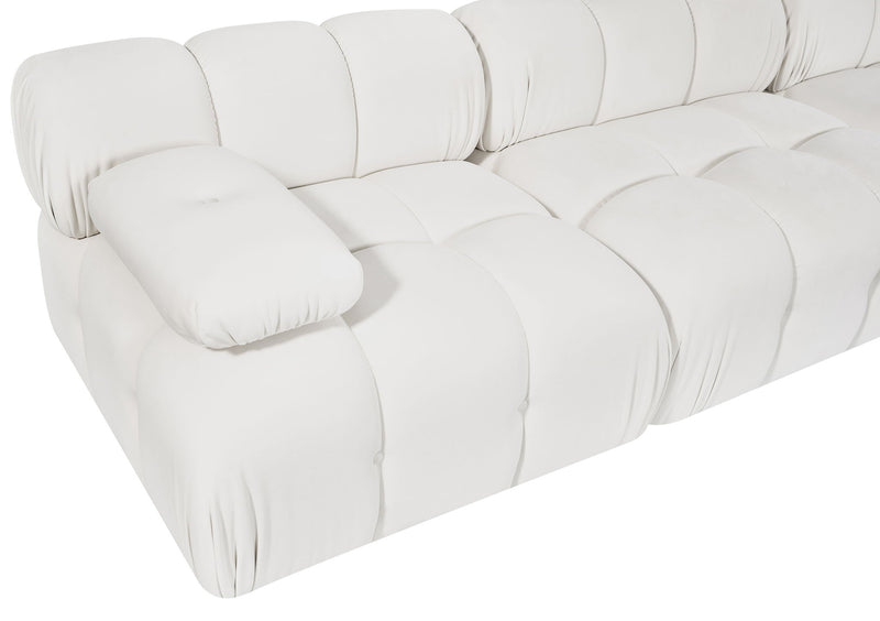 Orin - Velvet 4 Piece Modular Sofa