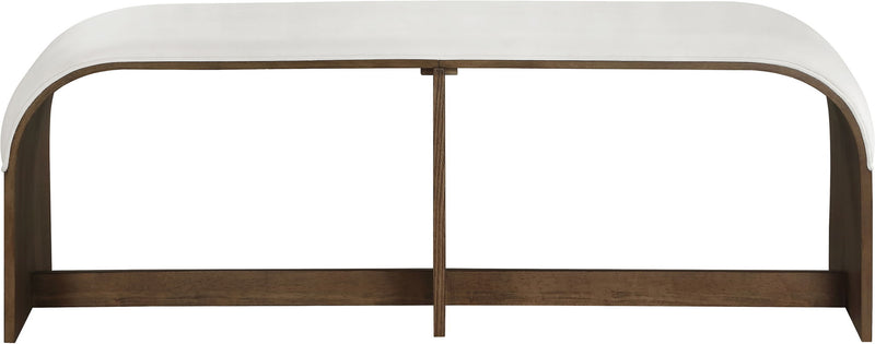 Sable - 52" Velvet Performance Fabric Upholstered Bench