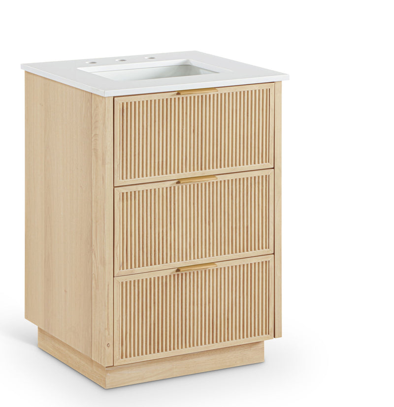 Willard - Engineered Stone And Solid Wood Bathroom Vanity