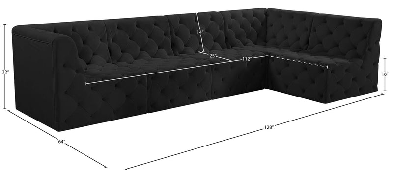 Tuft - 5 Piece Modular Sectional