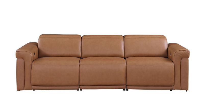 1126 - 5-Piece Modular Power Reclining Sofa And Loveseat Set In With 4 Power Recliners & Power Headrests
