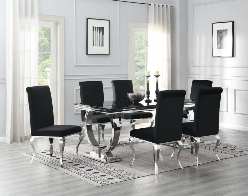 G-082-T-BLACK - Dining Room Set