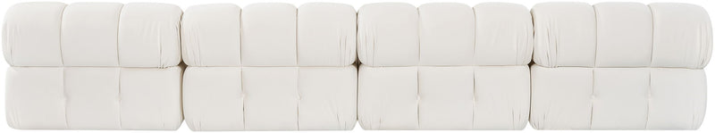 Orin - Velvet 4 Piece Modular Sofa