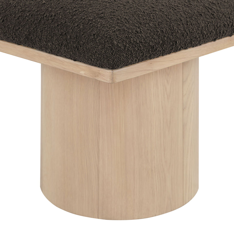 Pavilion - 5 Piece Modular Bench With Natural Base