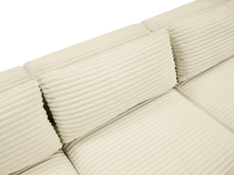 Shaggy - 5 Piece Modular Corner Armless Sectional