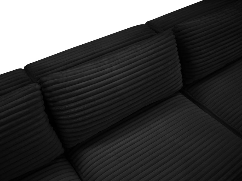 Shaggy - 5 Piece Modular Corner Armless Sectional