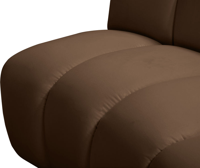 Infinity - 3 Piece Modular Sectional - Brown