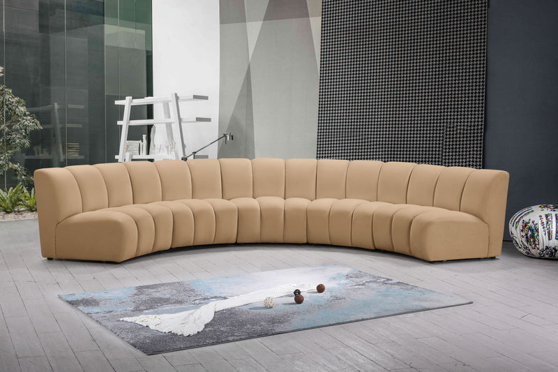 Infinity - 5 Piece Modular Sectional - Camel