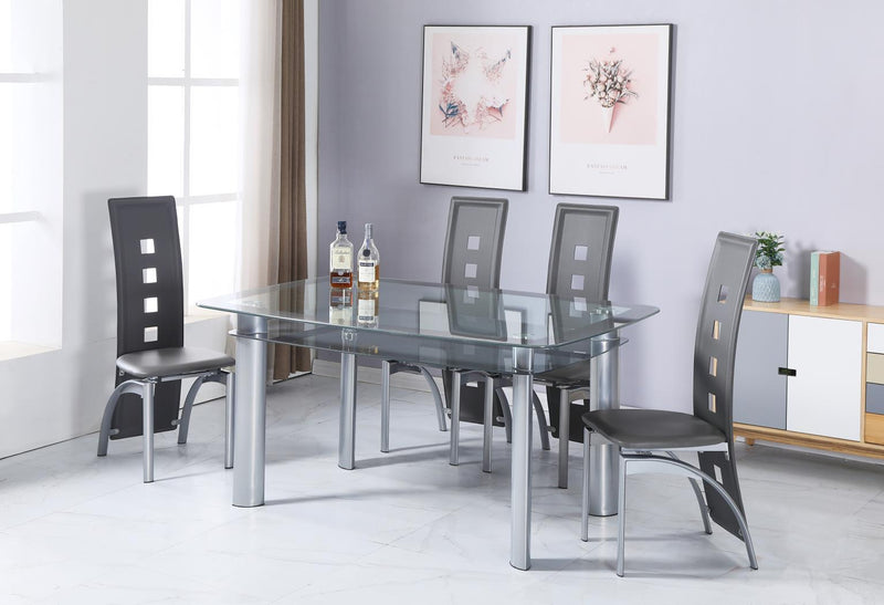 D325 - Dinette Table - Silver