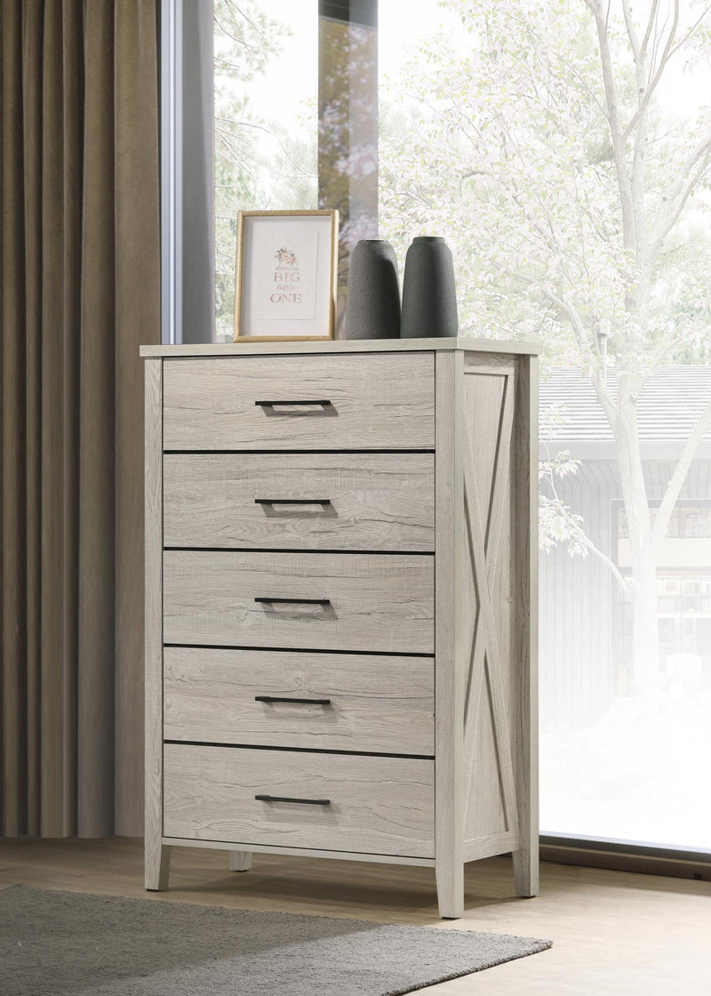 B523 - Chest - White Wash