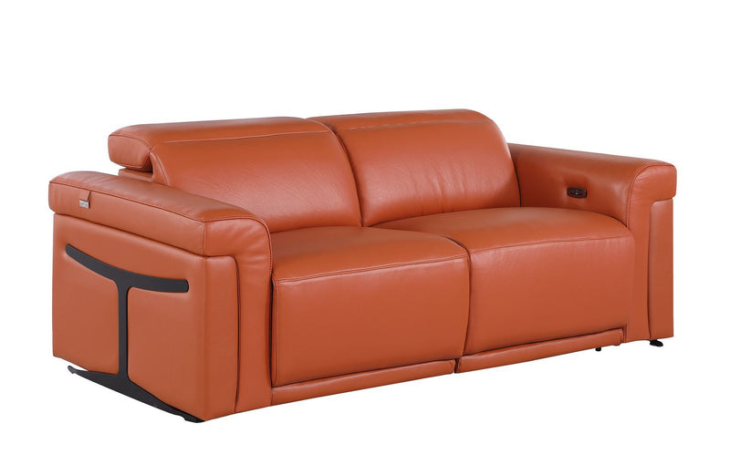 1126 - 5-Piece Modular Power Reclining Sofa And Loveseat Set In With 4 Power Recliners & Power Headrests