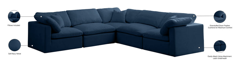 Plush - 5 Piece Modular Sectional