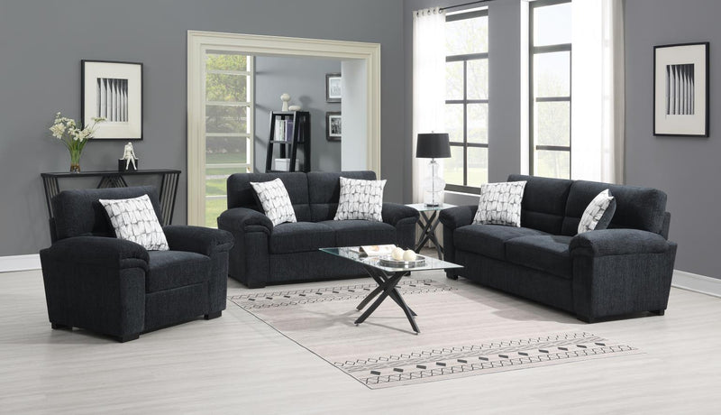 U451 - Loveseat - Charcoal