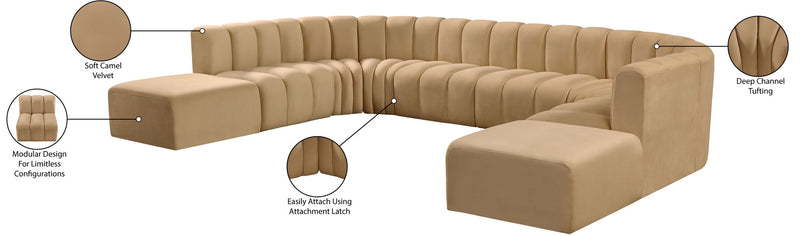 Arc - Velvet Modular Sectional