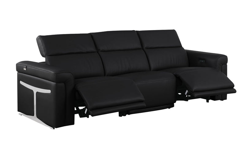 1126 - 5-Piece Modular Power Reclining Sofa And Loveseat Set In With 4 Power Recliners & Power Headrests