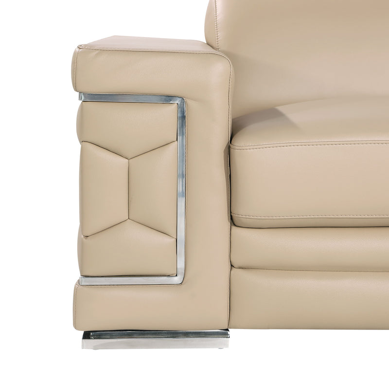 296 - Genuine Leather Chair