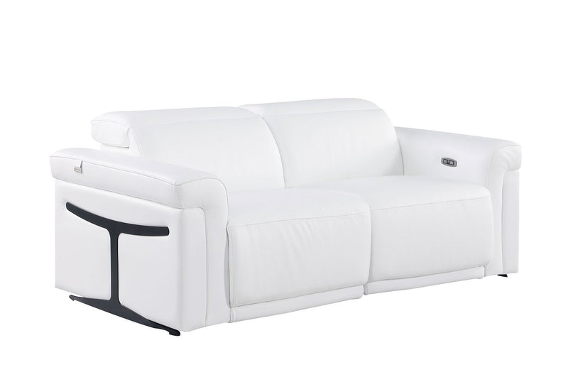 1126 - 5-Piece Modular Power Reclining Sofa And Loveseat Set In With 4 Power Recliners & Power Headrests