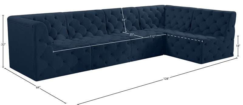 Tuft - 5 Piece Modular Sectional