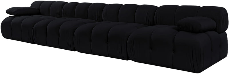 Orin - Velvet 4 Piece Modular Sofa