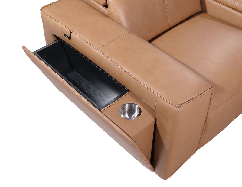 1224 - 12-Piece U-Shaped Sectional Sofa In With 4 Power Recliners & Power Headrests