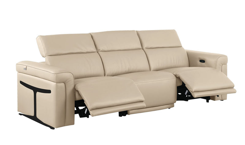 1126 - 5-Piece Modular Power Reclining Sofa And Loveseat Set In With 4 Power Recliners & Power Headrests