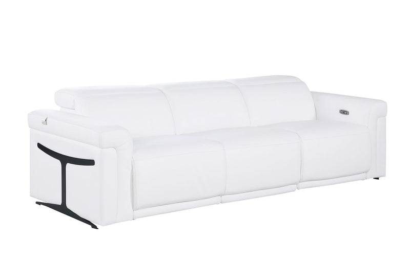1126 - 5-Piece Modular Power Reclining Sofa And Loveseat Set In With 4 Power Recliners & Power Headrests