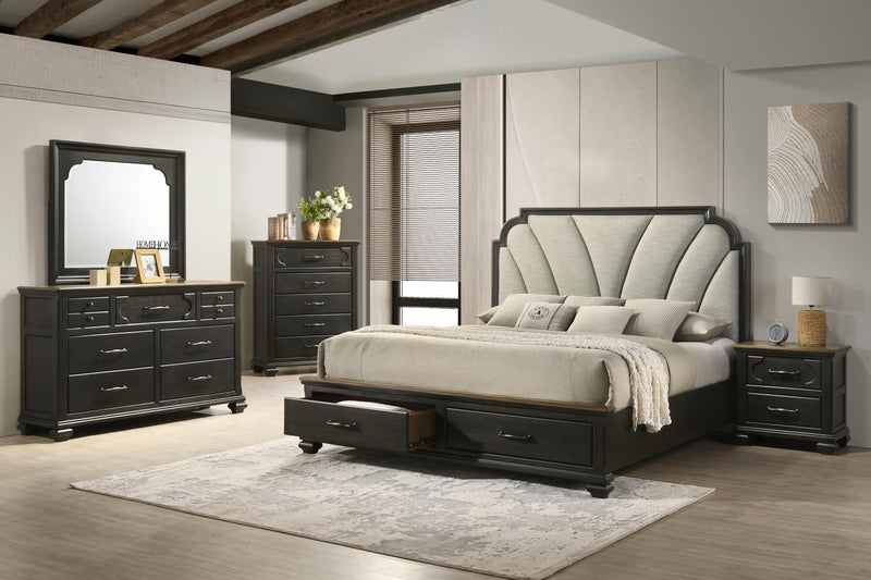 B080 - Dresser - Charcoal Black