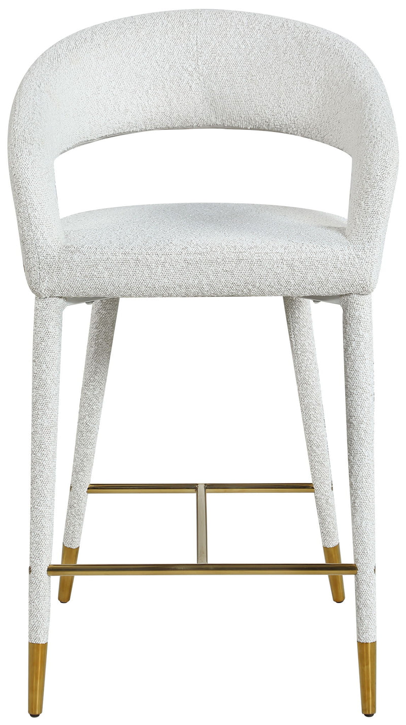 Destiny - Fabric Stool - Cream