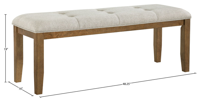 Ananda - Fabric Upholstered Bench