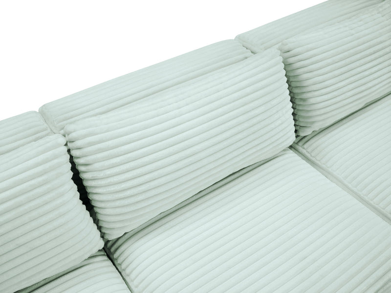 Shaggy - 5 Piece Modular Corner Armless Sectional