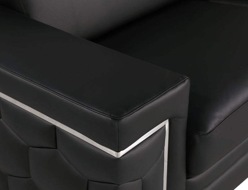 296 - Genuine Leather Chair