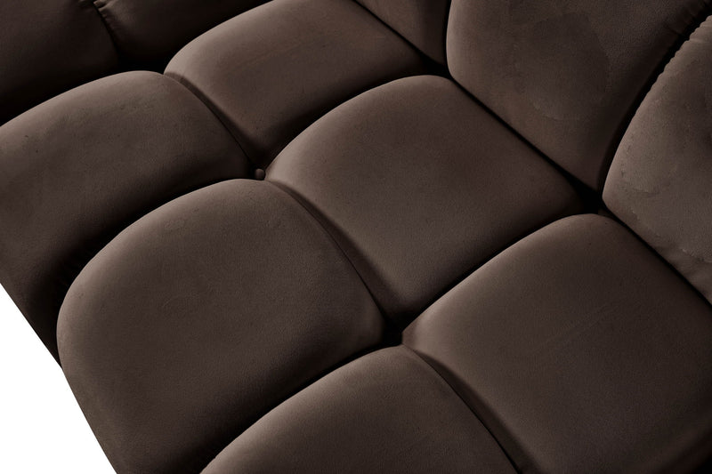 Orin - Velvet 4 Piece Modular Sofa