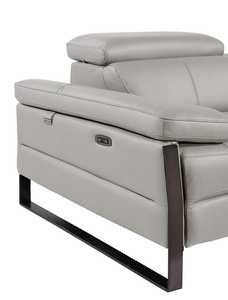 1246 - 8-Piece U-Shaped Modular Power Reclining Sectional With 2 Power Recliners And Power Headrests