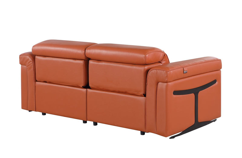 1126 - 5-Piece Modular Power Reclining Sofa And Loveseat Set In With 4 Power Recliners & Power Headrests