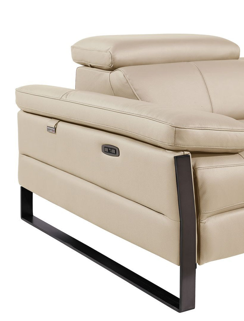 1246 - 8-Piece U-Shaped Modular Power Reclining Sectional With 2 Power Recliners And Power Headrests