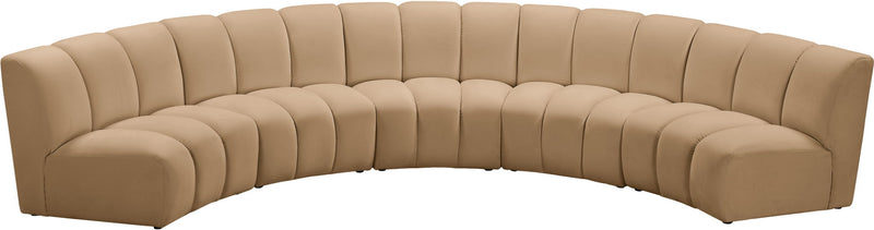 Infinity - 5 Piece Modular Sectional - Camel