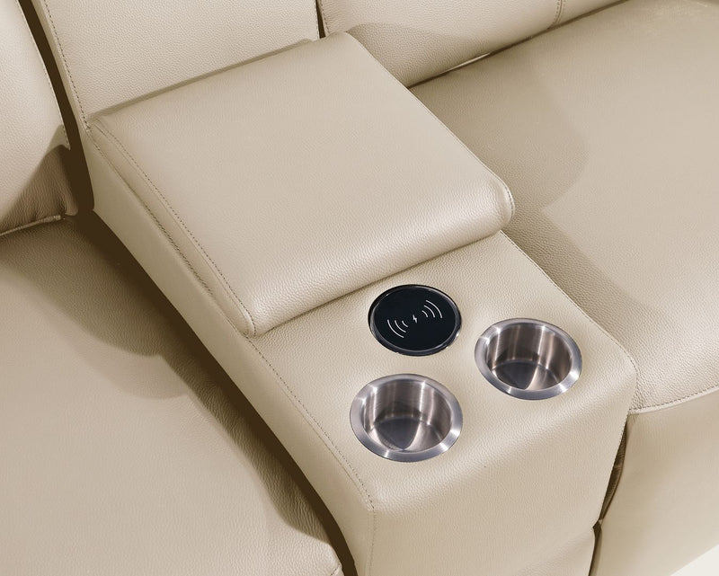 1224 - 12-Piece U-Shaped Sectional Sofa In With 4 Power Recliners & Power Headrests