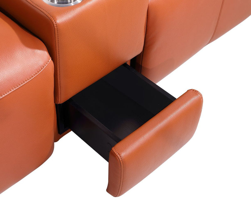 1224 - 12-Piece U-Shaped Sectional Sofa In With 4 Power Recliners & Power Headrests