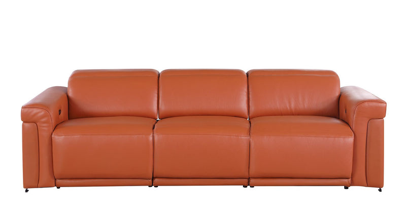 1126 - 5-Piece Modular Power Reclining Sofa And Loveseat Set In With 4 Power Recliners & Power Headrests