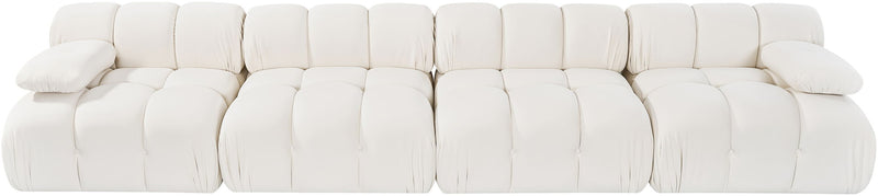 Orin - Velvet 4 Piece Modular Sofa