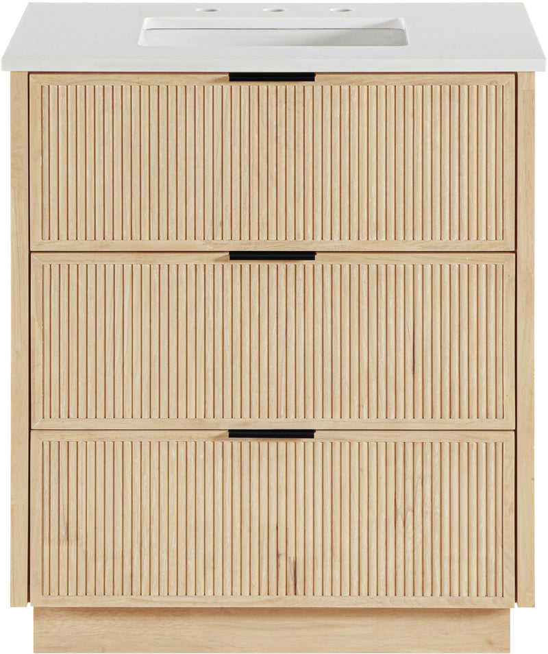 Willard - Engineered Stone And Solid Wood Bathroom Vanity