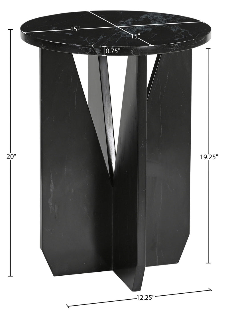 Alba - Genuine Marble End / Side Table