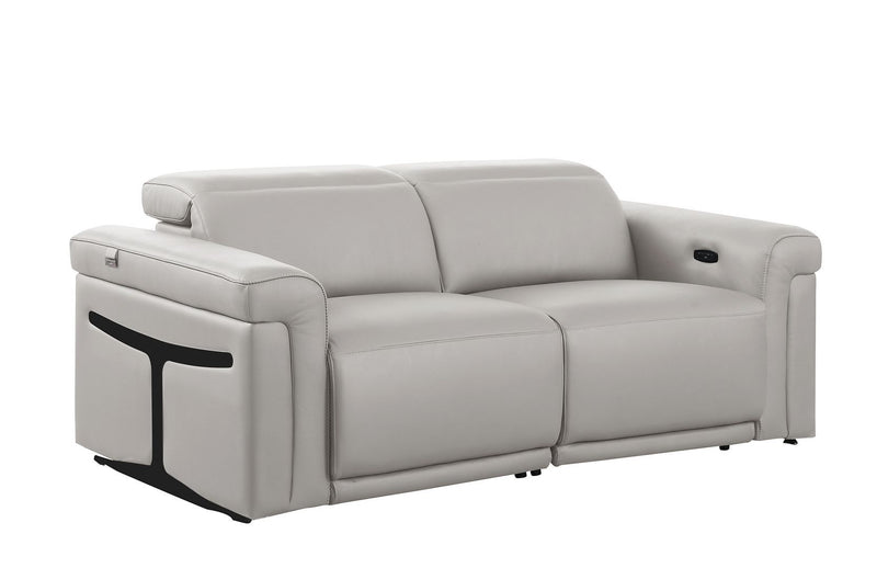 1126 - 5-Piece Modular Power Reclining Sofa And Loveseat Set In With 4 Power Recliners & Power Headrests