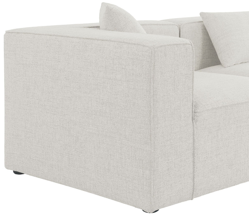 Cube - Linen 5 Piece Modular Corner Sectional