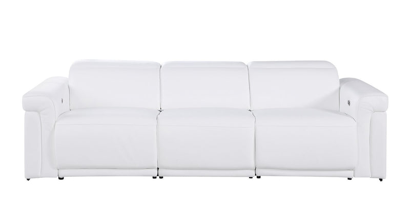 1126 - 5-Piece Modular Power Reclining Sofa And Loveseat Set In With 4 Power Recliners & Power Headrests