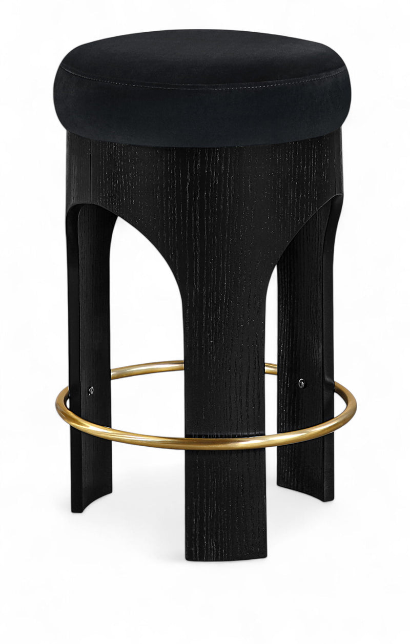 Bocceli - Counter Stool - Black Base