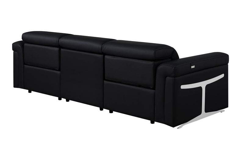 1126 - 5-Piece Modular Power Reclining Sofa And Loveseat Set In With 4 Power Recliners & Power Headrests