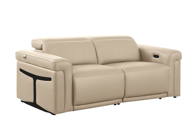 1126 - 5-Piece Modular Power Reclining Sofa And Loveseat Set In With 4 Power Recliners & Power Headrests