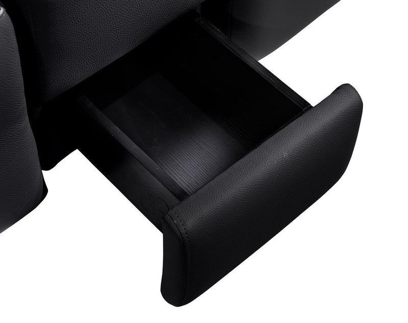 1224 - 12-Piece U-Shaped Sectional Sofa In With 4 Power Recliners & Power Headrests
