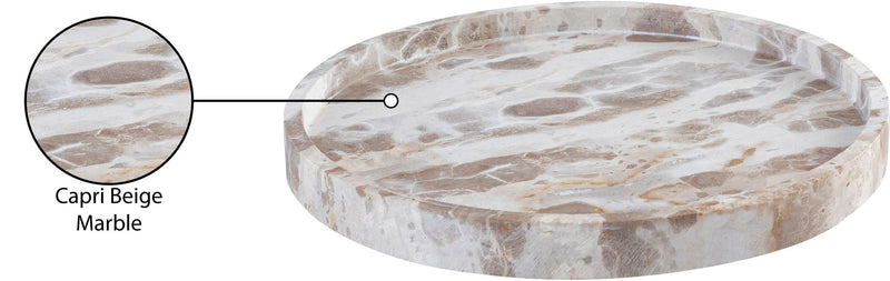 Barletta - Marble Round Tray